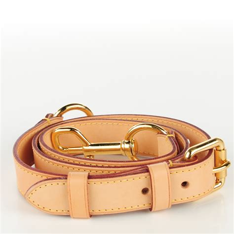 LOUIS VUITTON Vachetta 25mm Adjustable Shoulder Strap